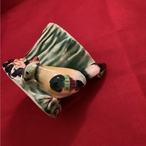 Floart Small Hand painted Ceramic Bird Planter